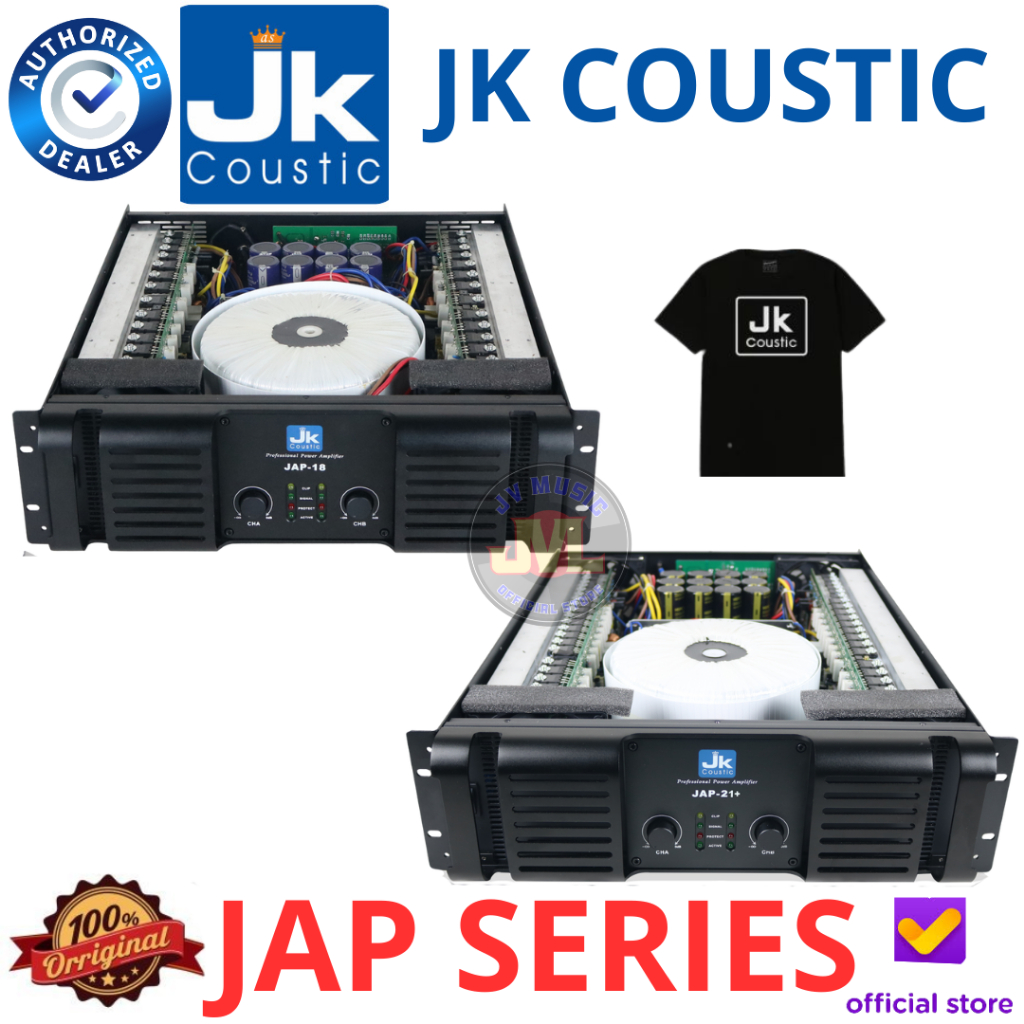 JK Coustic JAP Series JAP18 JAP21+ Power Amplifier Original JK Coustic JAP-18 JAP-21+