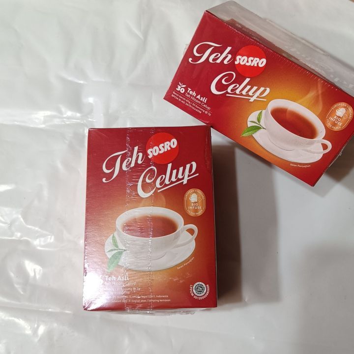 

Teh Hitam Sosro Celup Isi 30 Pcs