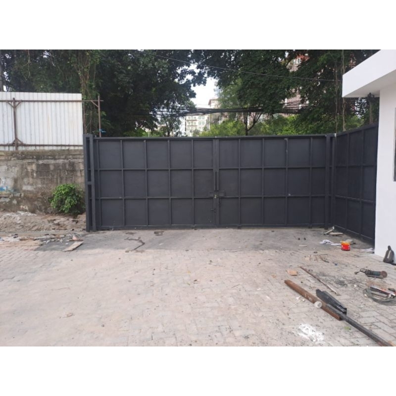 pagar gerbang plat esser