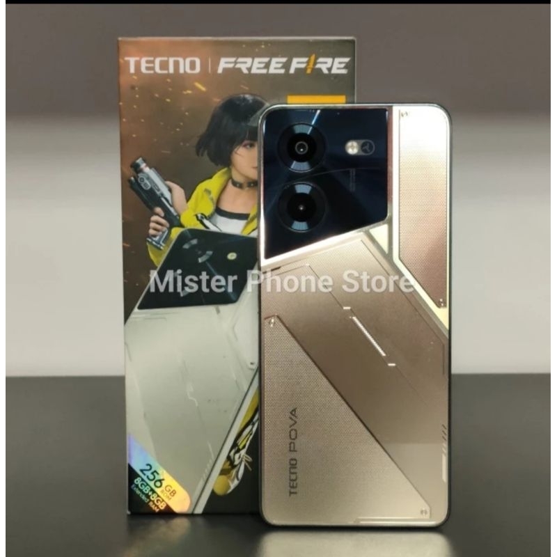 Tecno Pova 5 8/256 GB Garansi Resmi Indonesia Second Bekas Original