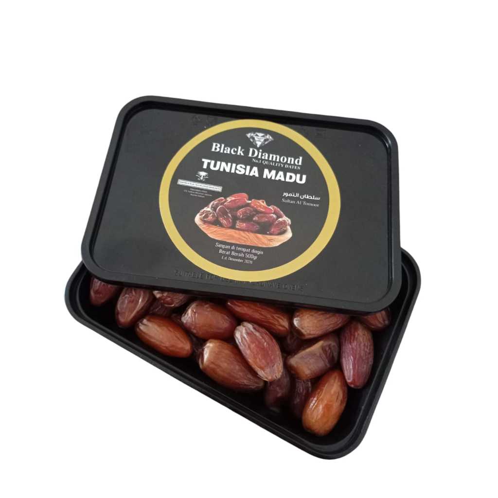 

Kurma Tunisia Madu Black Diamond 500 gr