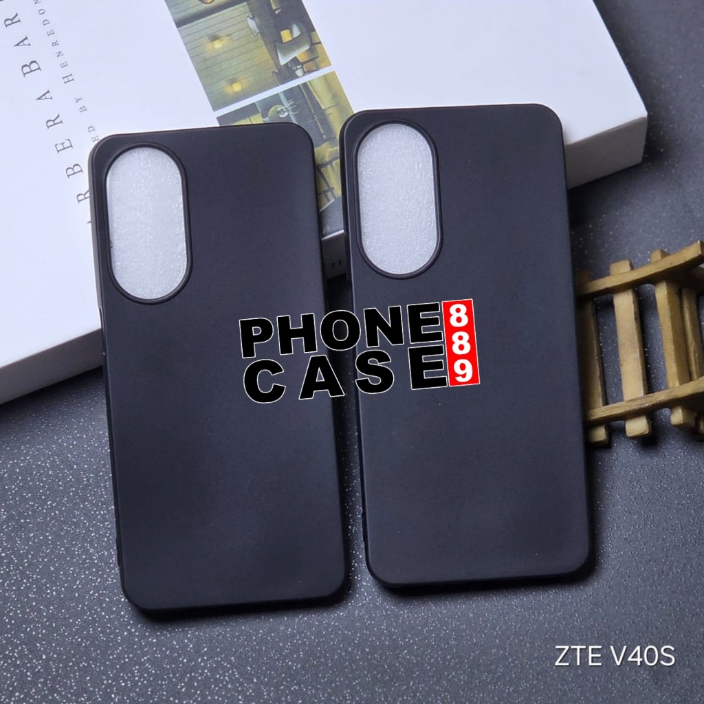ZTE V40 VITA ZTE BLADE V40S CASE MACARON BLACK  SQUARE EDGE BLACK ONLY CASE ZTE V40 VITA ZTE BLADE V