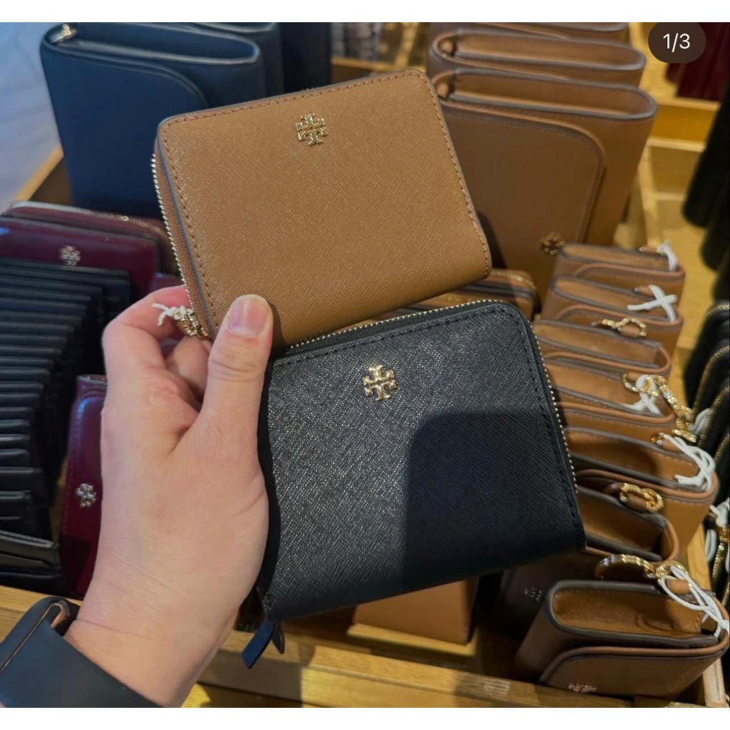Dompet Cantik Wanita Branded Toryy Burchh TB Emerson Mini Wallet 100% Original