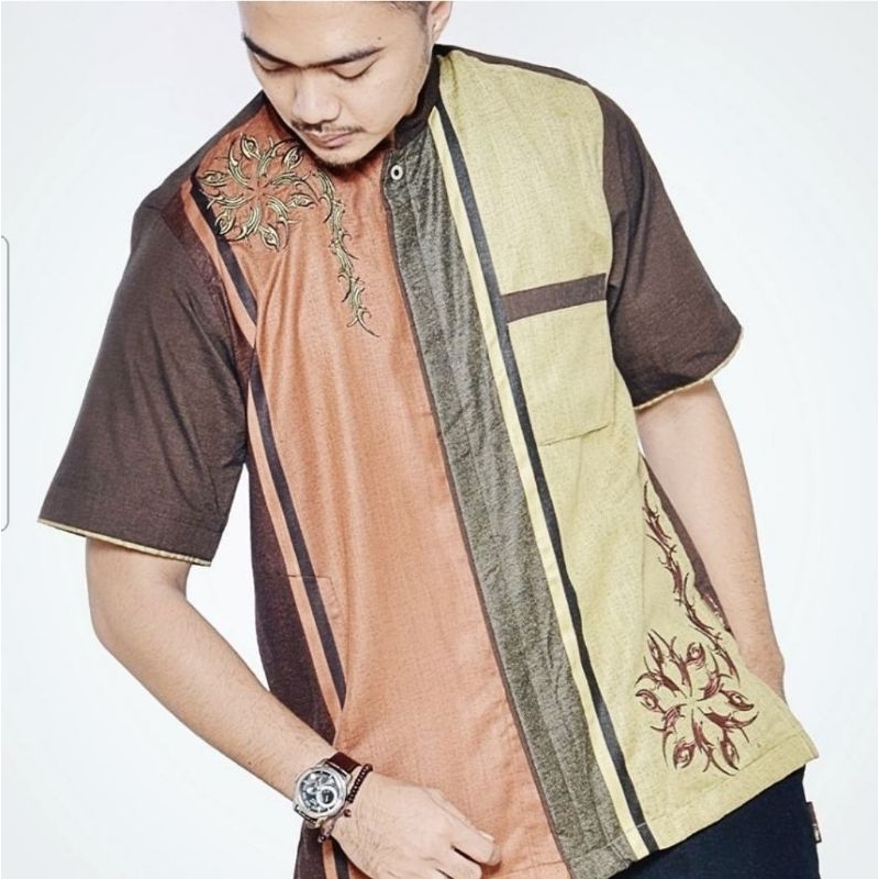 baju koko kamiliano size M