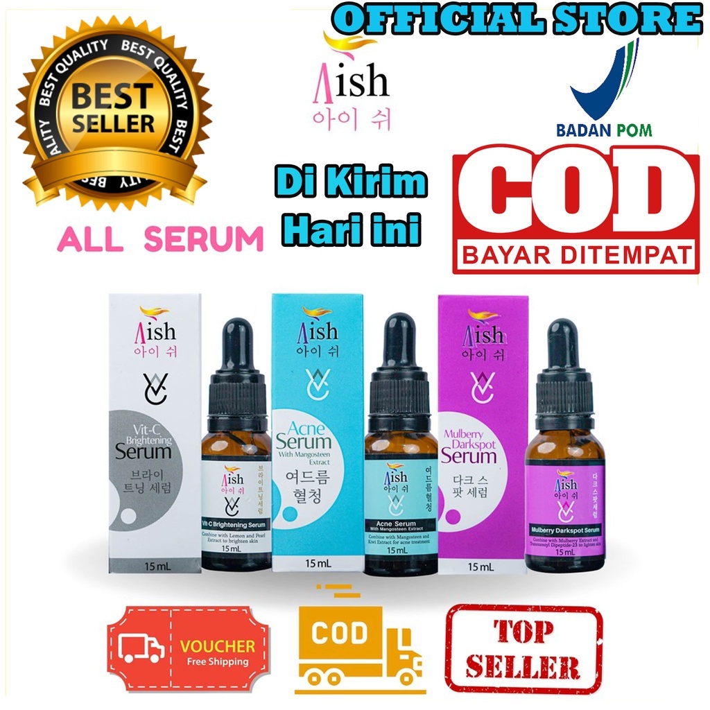 Aish Serum Darkspot - Serum Aish Darkspot - Serum Aish Acne - Serum Aish Brightening - Aish Serum Ac