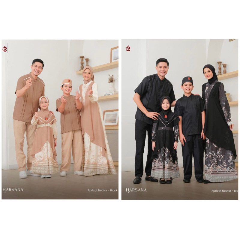 Sarimbit Keluarga Keke Harsana Series Terbaru | Harsana Series | Keke Busana | Sarimbit Keke Harsana