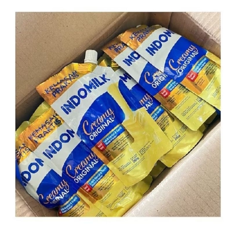 

Susu indomilk pouch 260 gr