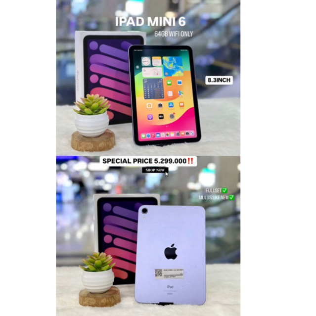 IPAD MINI 6 256GB FULLSET
