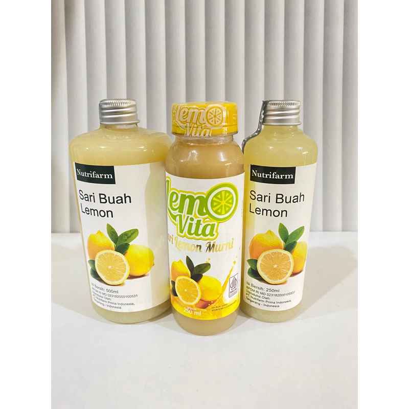 

Sari Lemon 250 ml murni / sari lemon asli / sari lemon original