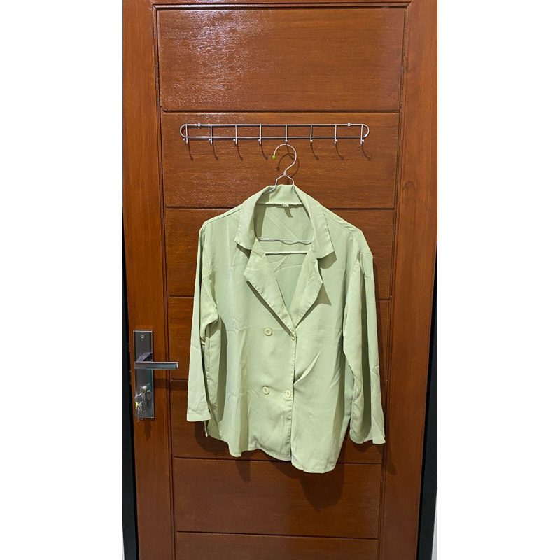 blazer hijau