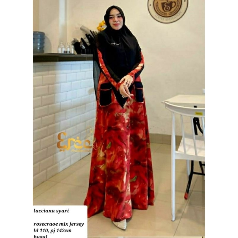 LUCIANA SYARI BY ERCE/GAMIS SYARI PRINTING