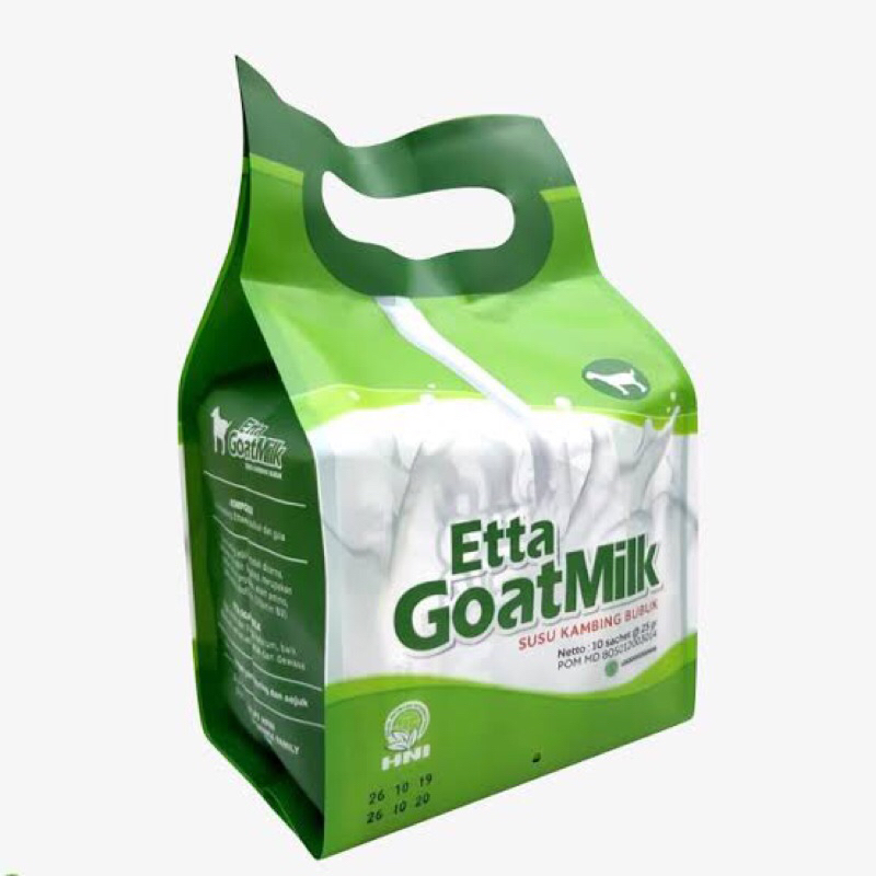 

ETTA GOAT MILK EGM SUSU KAMBING ETTAWA BUBUK HNI HPAI