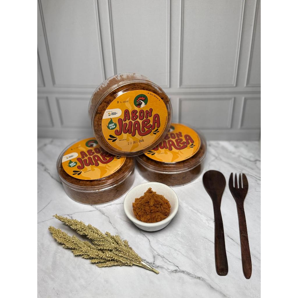 

Abon Juara - pedas, toples 150g