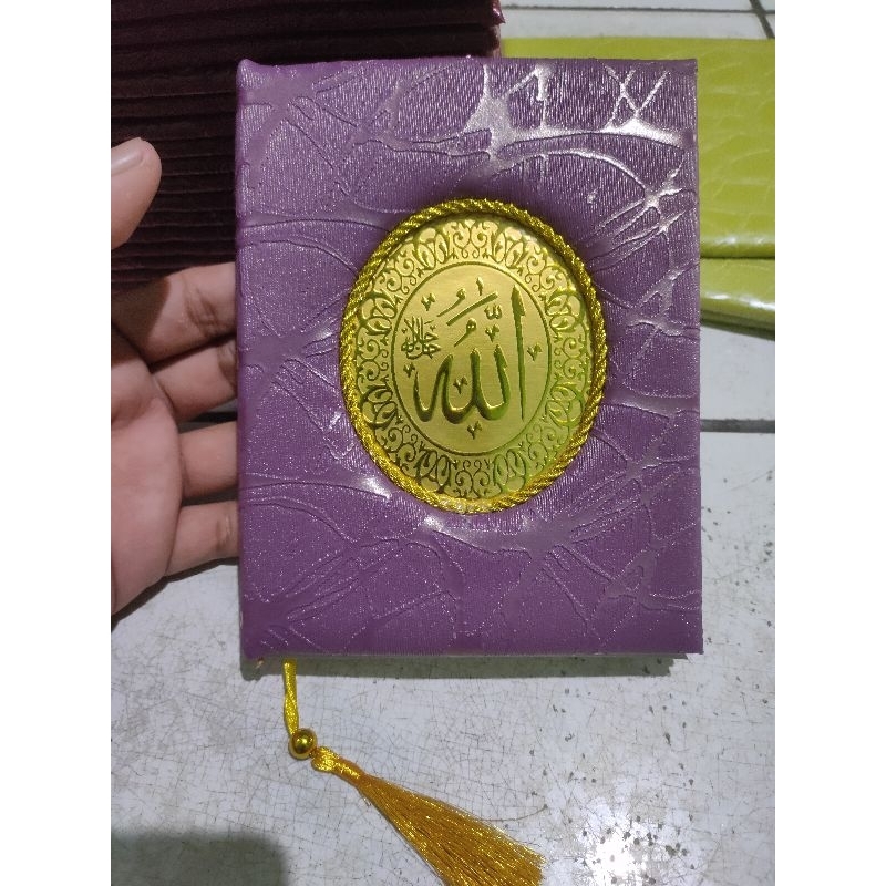 cetak yasin hard cover busa pon tambang kertas glossy