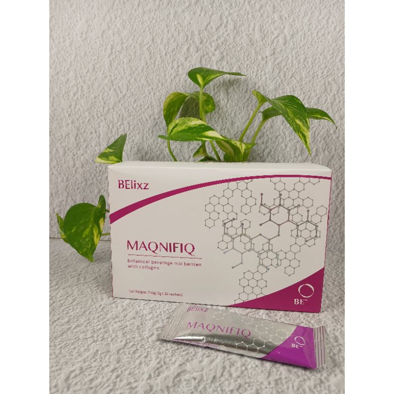 Maqnifiq minuman collagen vitamin kesehatan kulit