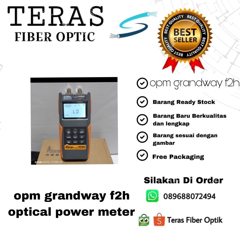 opm grandway f2h/ optical powe meter