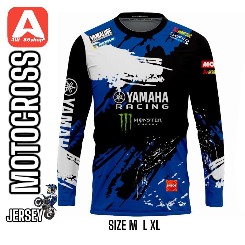 BISA PAKAI NAMA JERSEY TRAIL CROSS MTB MOTOR CROSS lengan panjang