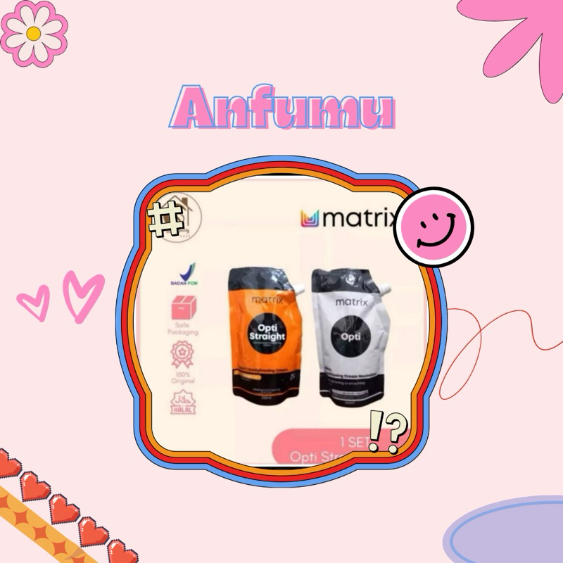 SMOOTHING MATRIX PELURUS RAMBUT RESISTANT STEP 1, STEP 2