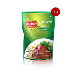 

Delmonte Saus Spaghetti Pouch 250 gr x 3