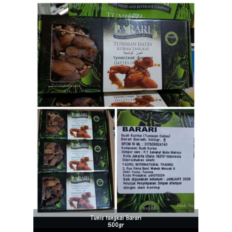 

Kurma tunis tangkai barari