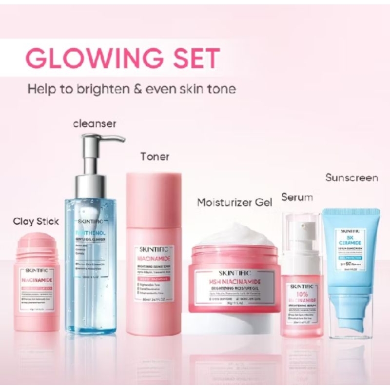 Skintific Glowing Set
