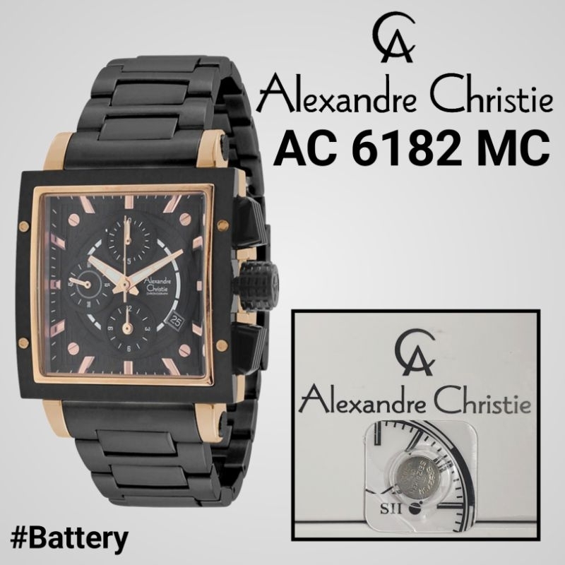Baterai Jam Tangan Alexandre Christie AC6182MC/AC6182