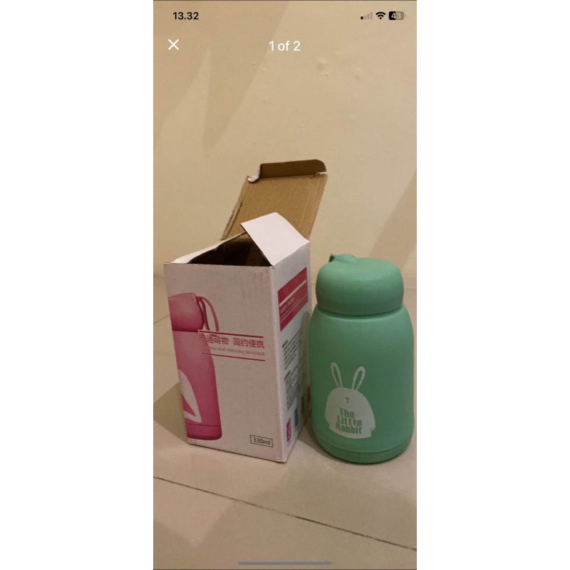 Souvenir Botol Minum Kaca / Tumbler Kaca