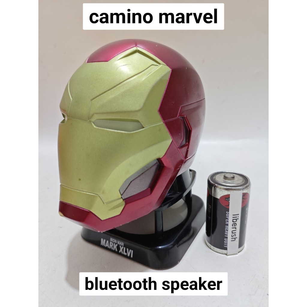camino marvel iron man wireless bluetooth speaker merchandise audio