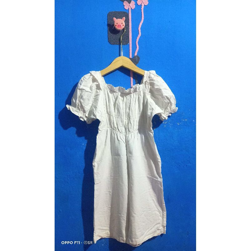 preloved jumpswit anak / jumper anak smocked