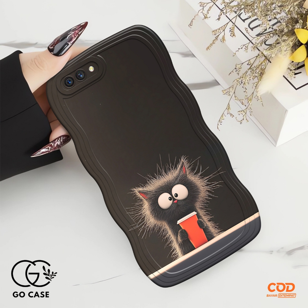 Softcase Casing Hp Oppo A3S Gelombang Softcase Oppo A3S Gelombang - Soft case Handphone - Kesing - S