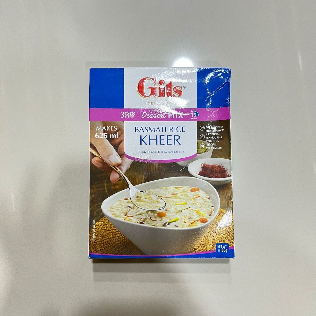 

Gits Dessert Mix Basmati Rice Kheer 625ml