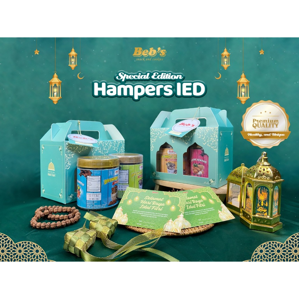 

Paket Brownies Hampers Spesial Lebaran Isi 2pcs | Paket Hampers Snack Cookies Cantik Berkualitas | Gift Birthday Hari Raya Wedding Graduation