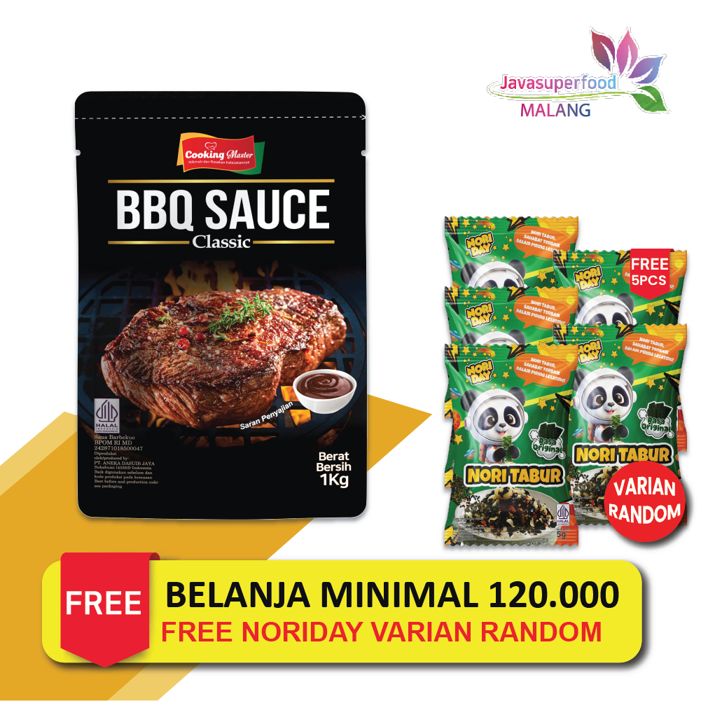 [HALAL] Saus BBQ korea 1KG / Sauce daging BBQ STEAK.
