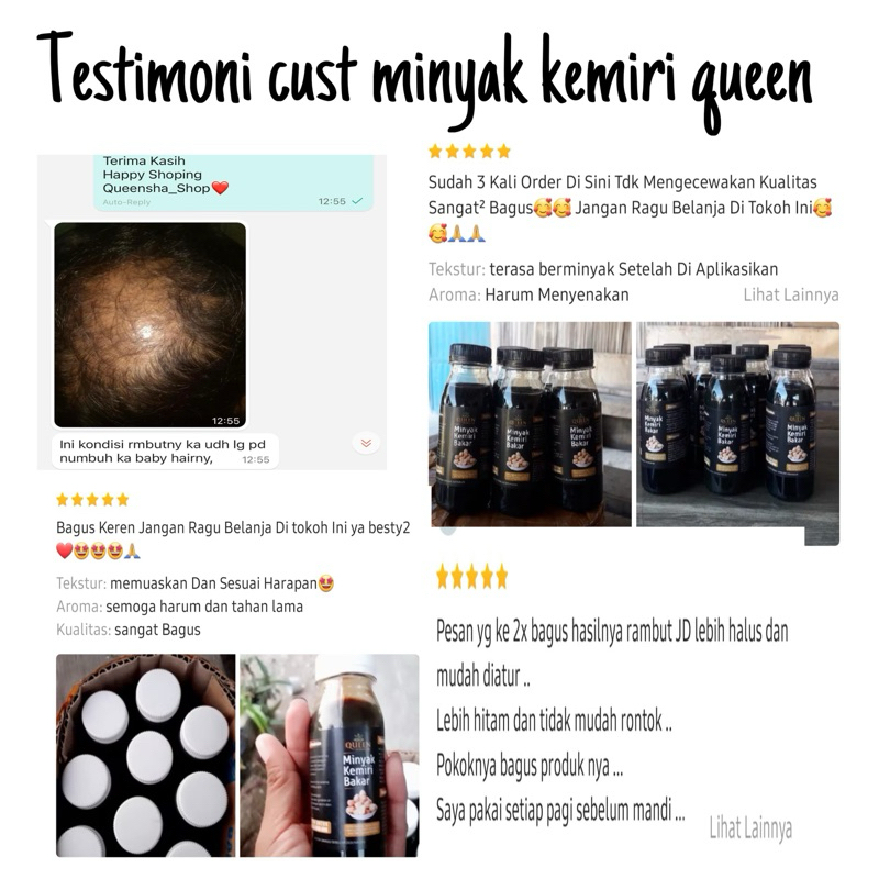 

Sari ampas kemiri 1kg