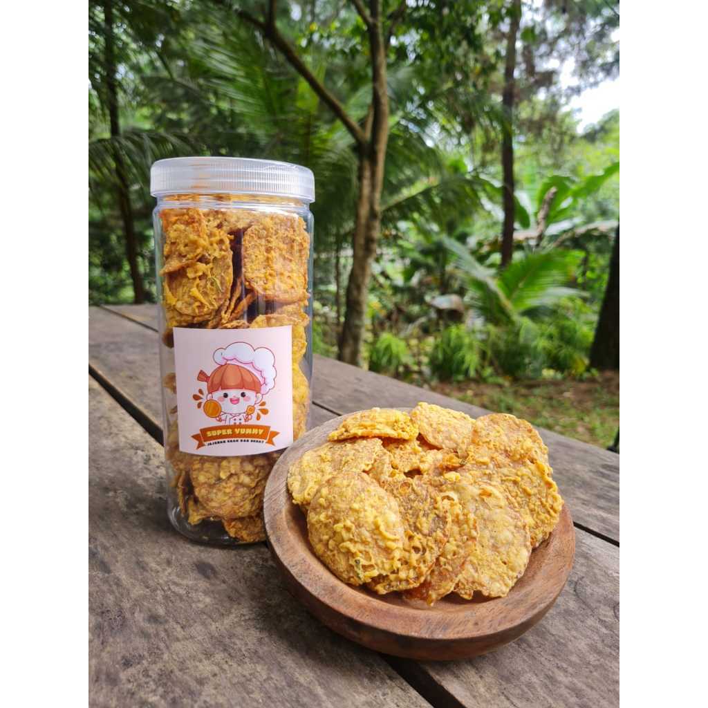 

(TEMPE) keripik tempe crispy 250 gr renyah