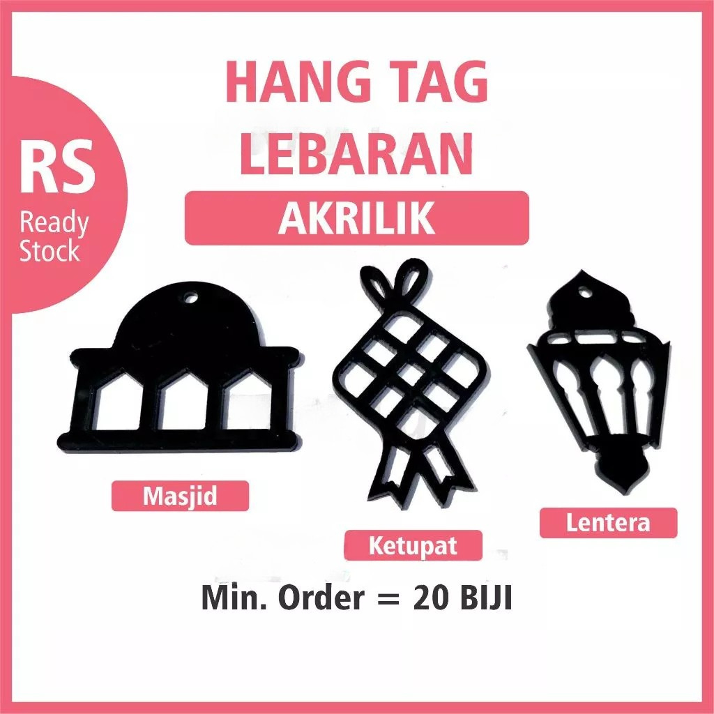 

HANG TAG IDUL FITRI LEBARAN | Hangtag Ramadhan Eid Mubarak | Handtag Hampers Lebaran Custom