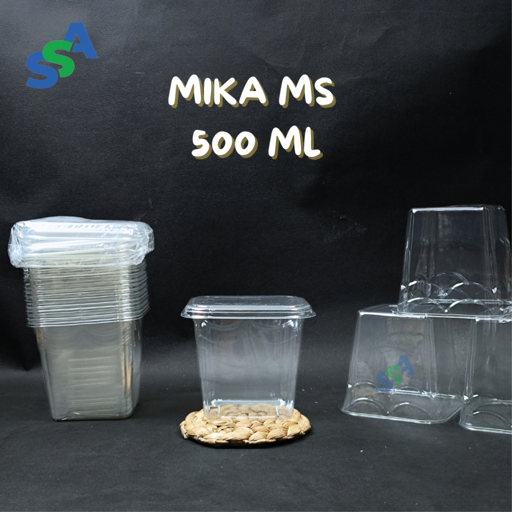 MIKA MS 500 ML ISI 25 PCS / MIKA DESSERT 500 ML