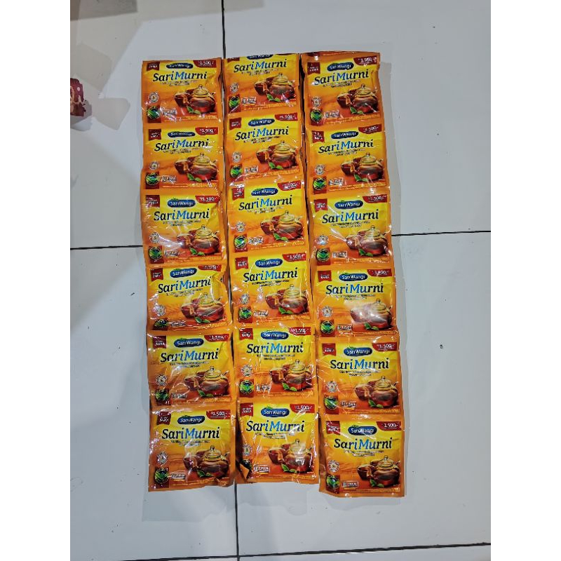 

SARI MURNI TEH CELUP RENCENG ISI 12 PCS