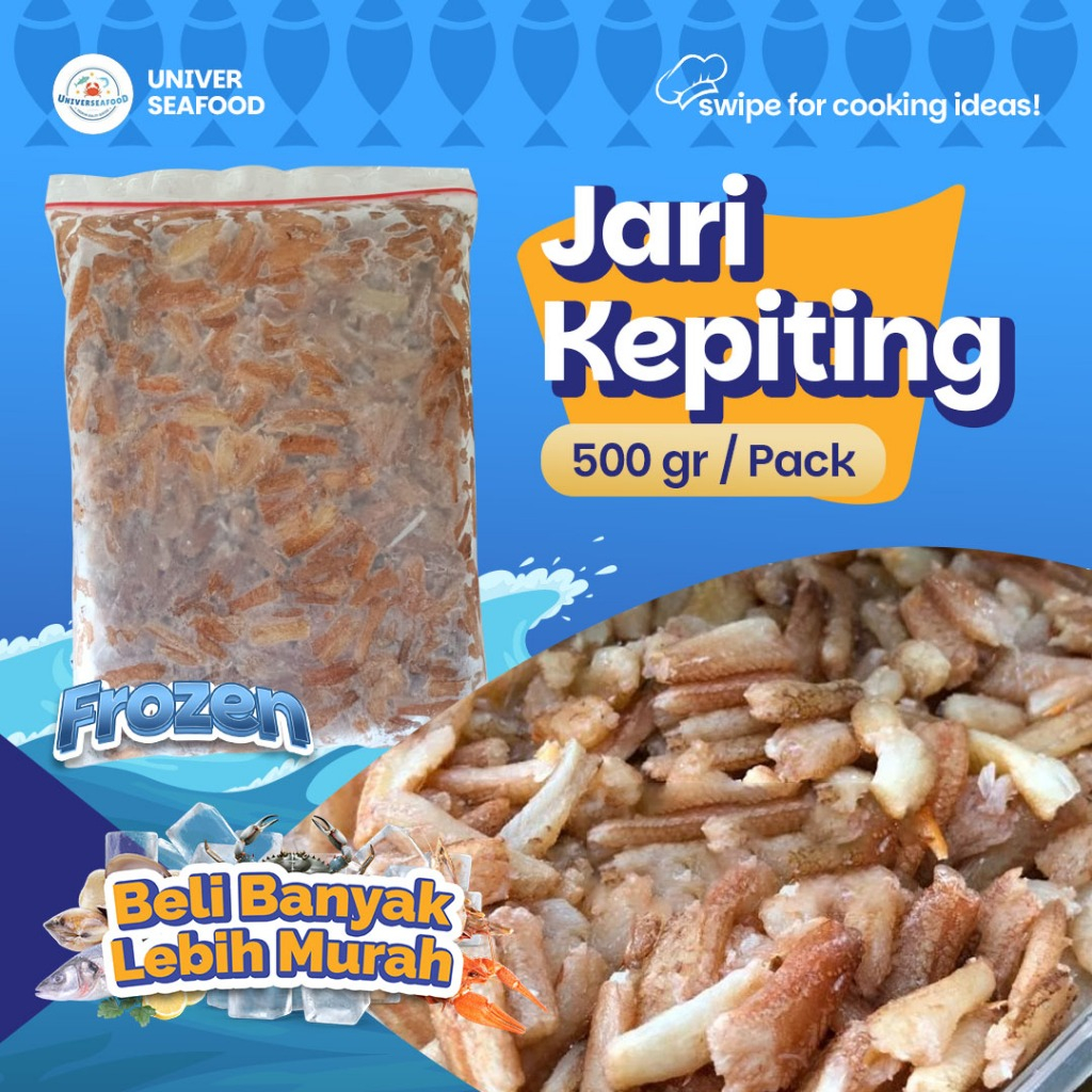 

Jari Kepiting Kupas 1kg