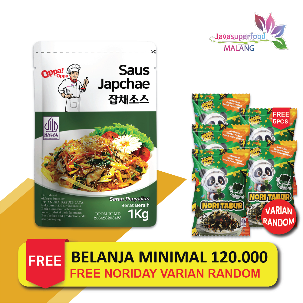 

OppaOppa Japchae Saus / Bumbu Soun Goreng Korea Original Halal 1Kg