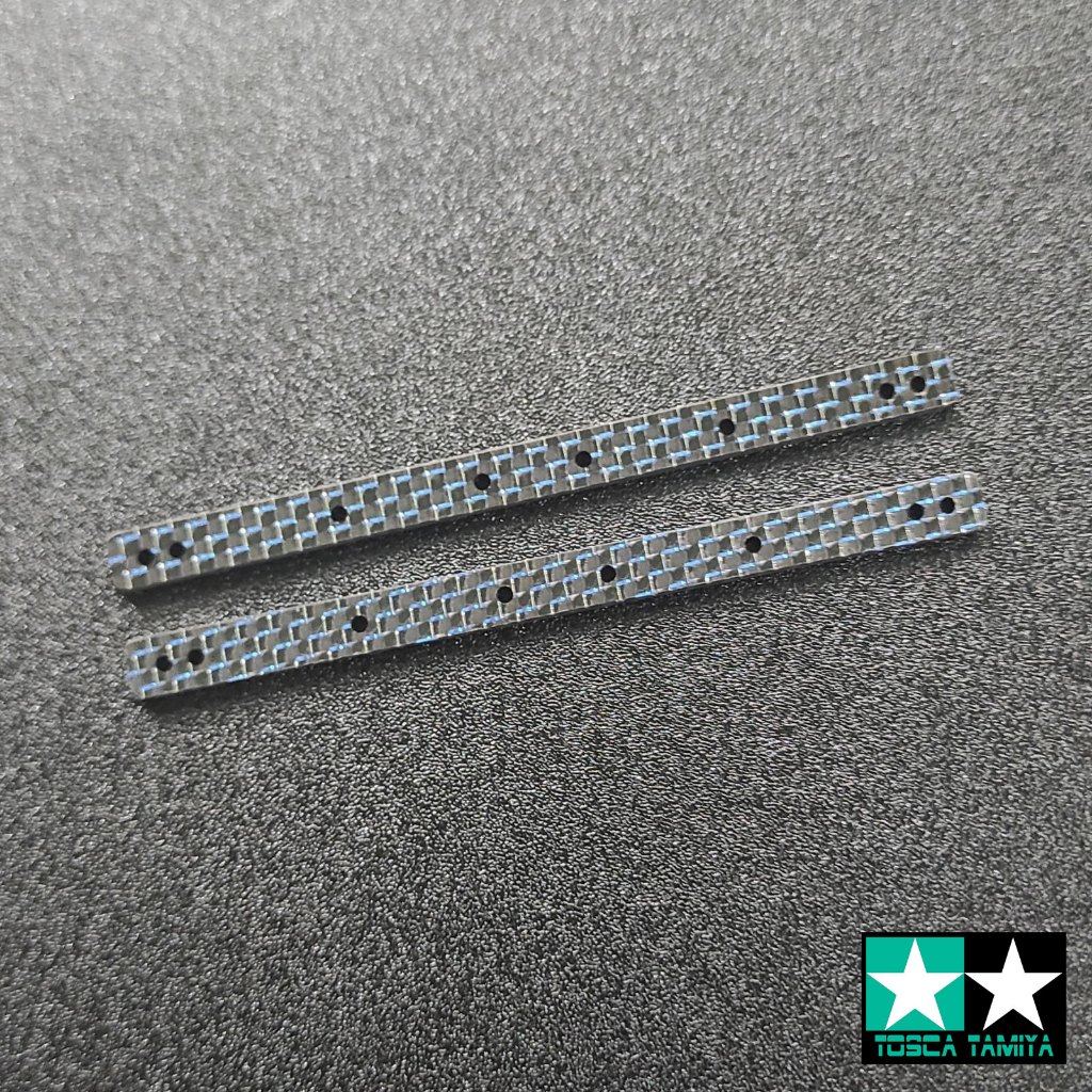 Rep Tamiya 95008 Carbon Reinforcing Plate BLUE lame