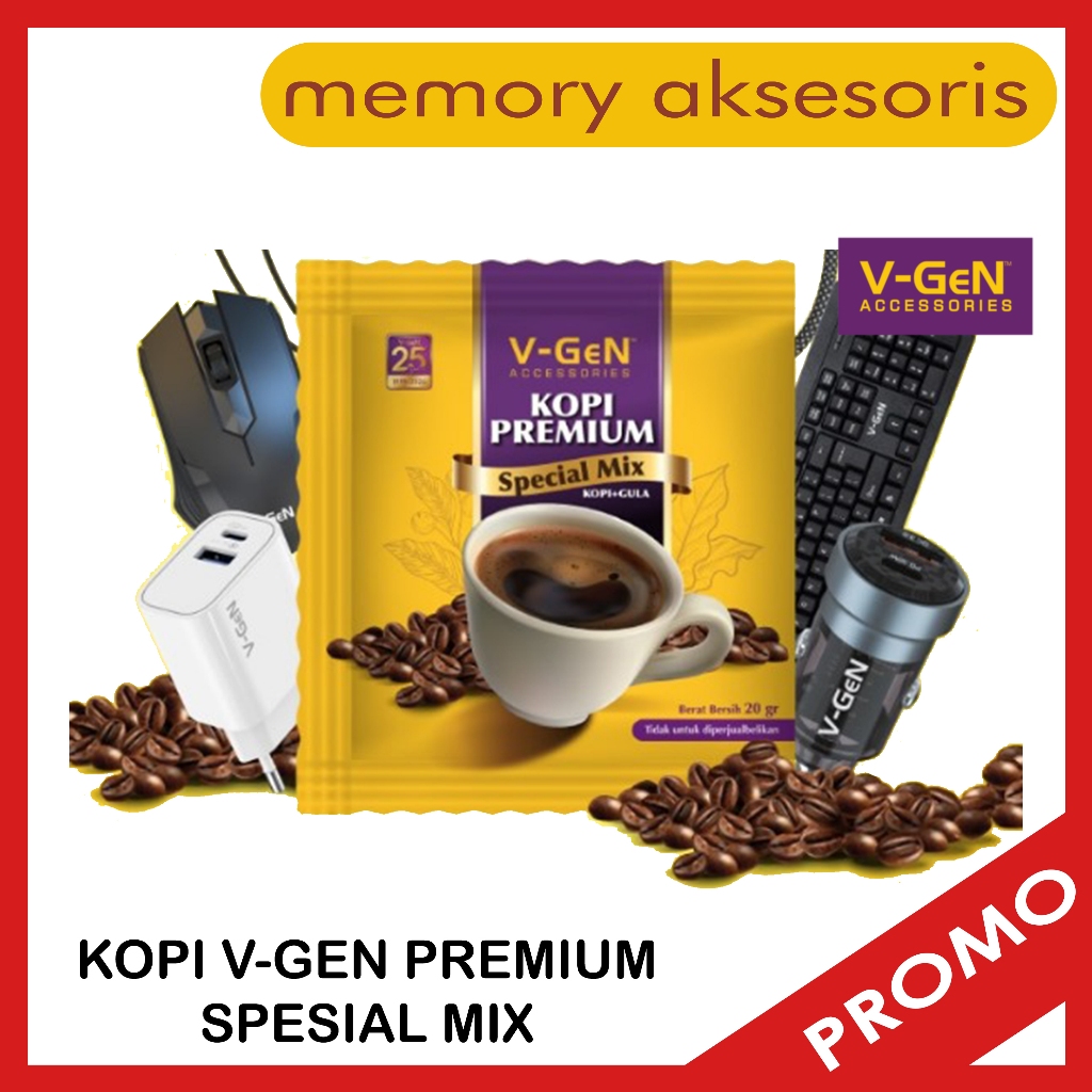 

Kopi V-GeN Premium Special Mix 1 PCS VGEN COFFEE