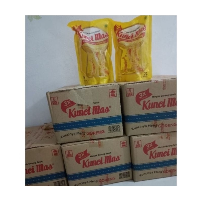 KUNCIMAS MINYAK GORENG 2LITER 1 DUS