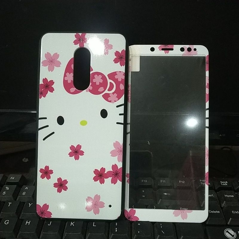 Case Full 360 Xiaomi Redmi 5 Plus 5Plus 5+ Casing Cover Hp Full Hardcase Depan Belakang Plus TG