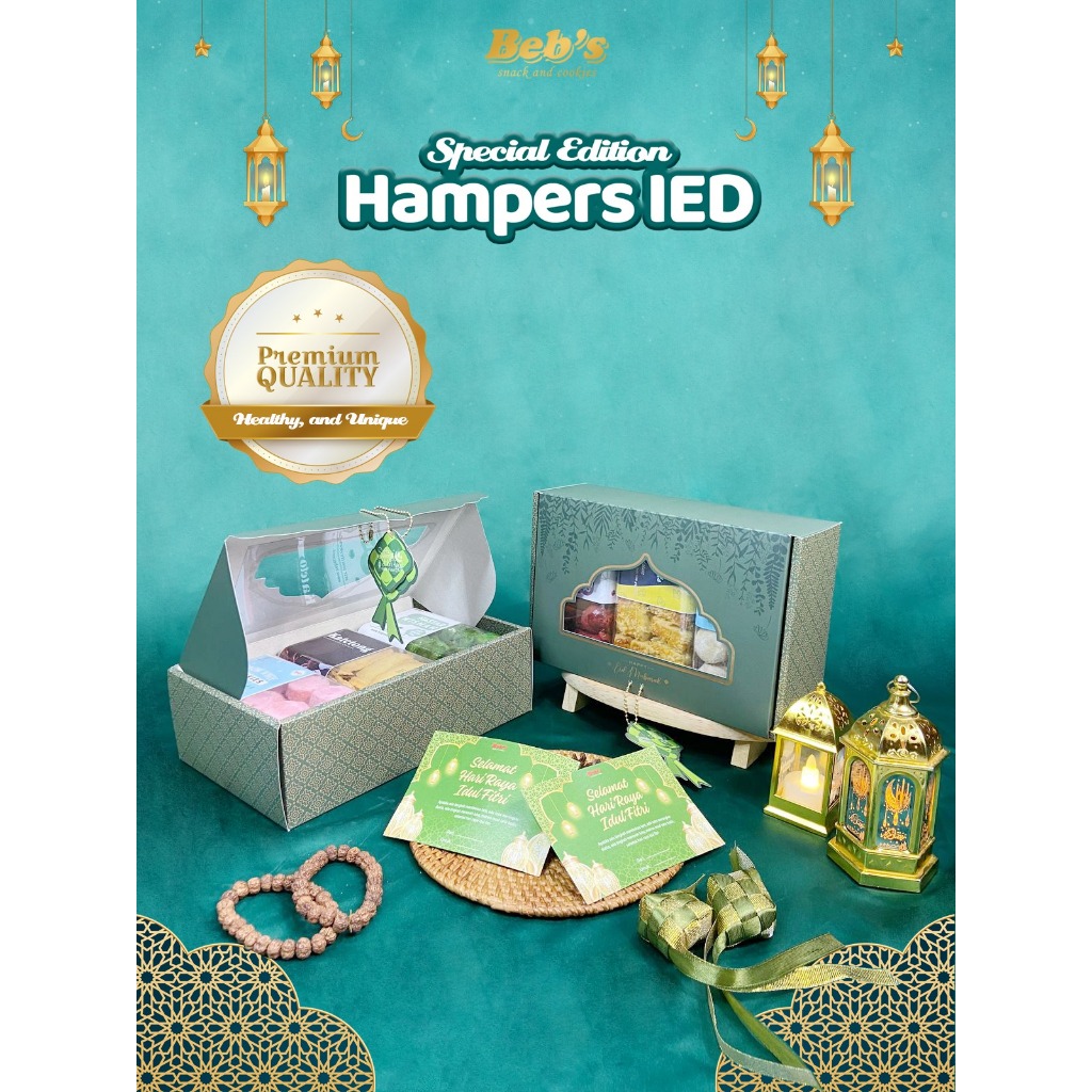 

Paket Cookies Hampers Spesial Lebaran Isi 3pcs | Paket Hampers Cantik Berkualitas | Gift Birthday Hari Raya Wedding Graduation