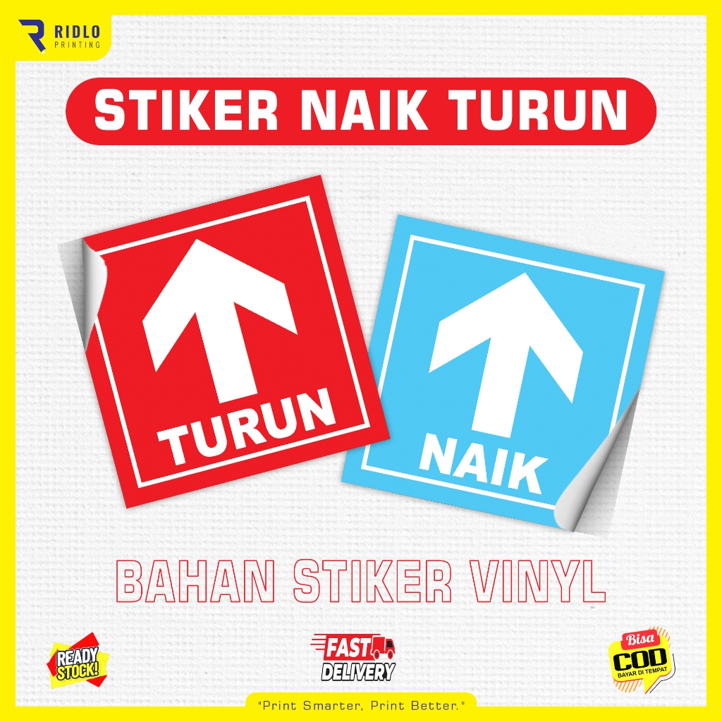 

STIKER NAIK TURUN TANGGA | STICKER TANGGA RUMAH | STIKER SIGN PANAH PAKET | STIKER TANGGA