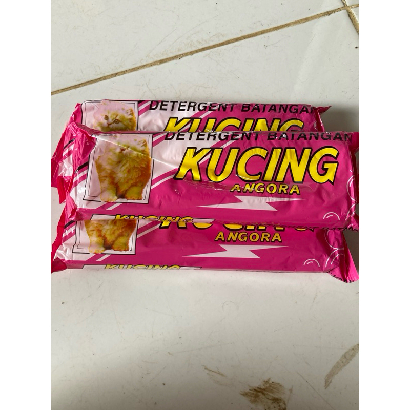 Sabun Cuci Batangan Kucing Angora
