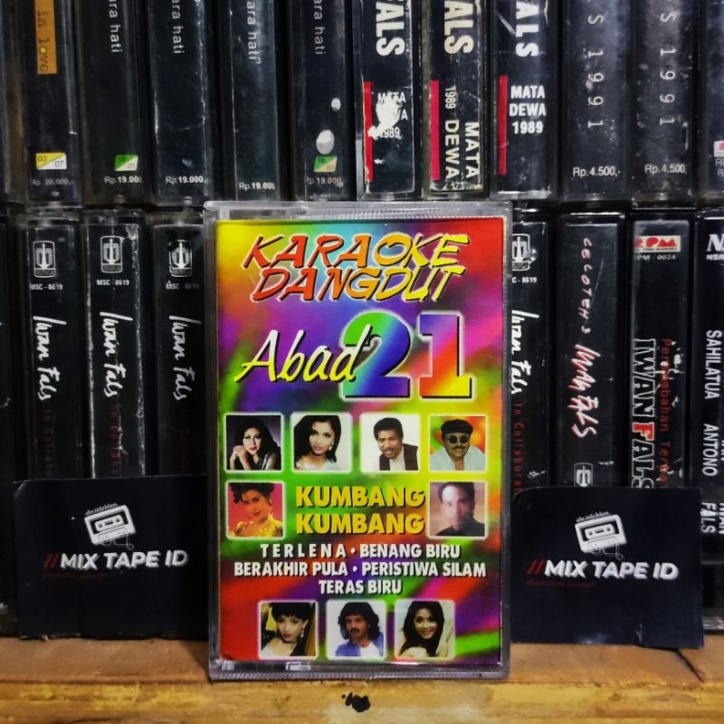 Kaset Pita - Dangdut - Karaoke Dangdut - Abad 21 - Kompilasi Indonesia - Radio Tape - Kaset - Radio 