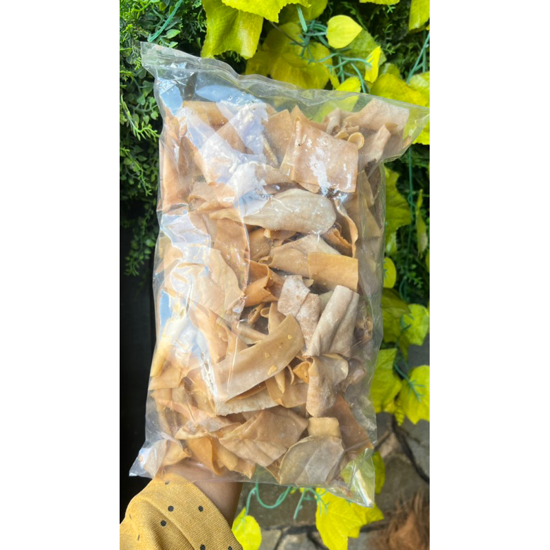 

KRUPUK RAMBAK KULIT SAPI ASLI 500gr