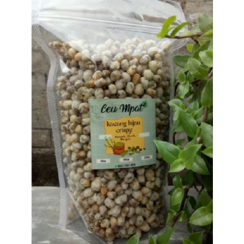 

(original-balado 250g pouch) kacang hijau crispy ceu mpat kacang ijo goreng